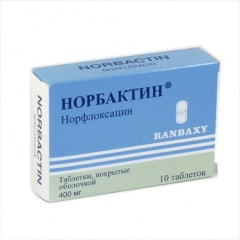 Таблетки Норбактин 400 мг