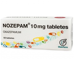 Таблетки Нозепам 10 мг