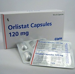 Капсулы Орлистат в дозировке 120 мг