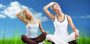 йога и свежий воздух