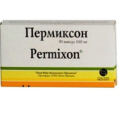 Капсулы Пермиксон 160 мг