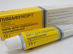 Пимафукорт в виде мази