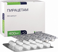 Капсулы Пирацетам 400 мг