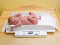 Маленький вес новорожденного 