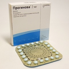 Эстрогенное средство Прогинова