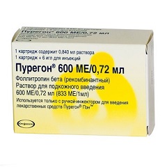 Раствор Пурегон для п/к введения