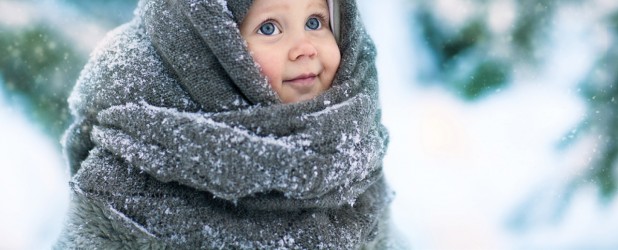 ребёнок зимой