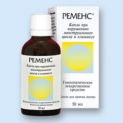 Ременс в форме капель для приема внутрь