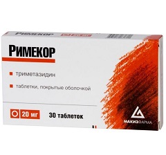 Римекор – препарат, улучшающий метаболизм миокарда