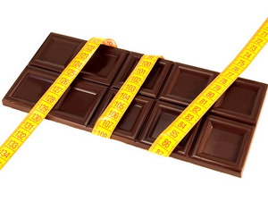 Шоколадная диета предполагает употребление достаточно калорийного продукта