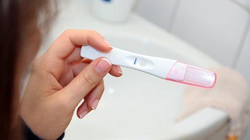 слабая полоска на тесте на беременность