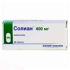 Солиан в таблетках 400 мг