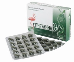 БАД Спирулина ВЭЛ