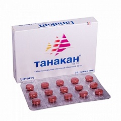 Танакан в таблетках