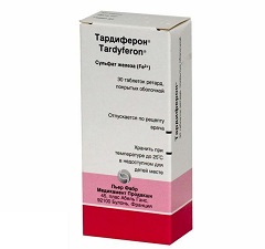 Таблетки Тардиферон