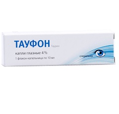 Глазные капли Тауфон