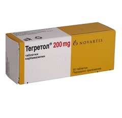 Тегретол в таблетках