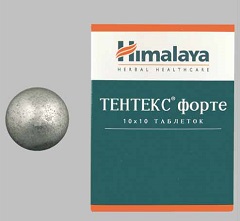 Таблетки Тентекс форте