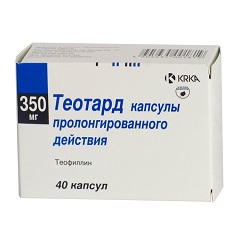 Теотард в капсулах 350 мг