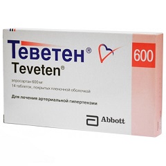 Таблетки Теветен