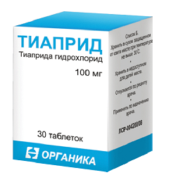 Тиаприд в таблетках
