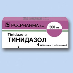 Тинидазол в таблетках