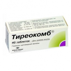Гормональное средство Тиреокомб