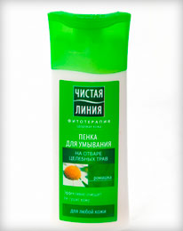 Пенка для умывания Чистая линия