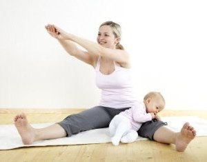 Упражнения после родов для живота