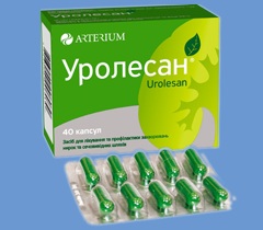 Уролесан в форме капсул