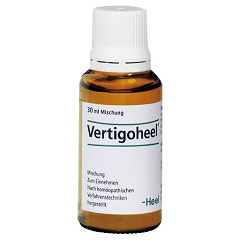 Вертигохель в форме гомеопатических капель