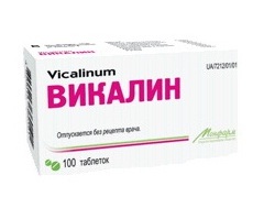 Спазмолитический препарат Викалин