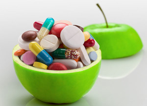 витамины и таблетки