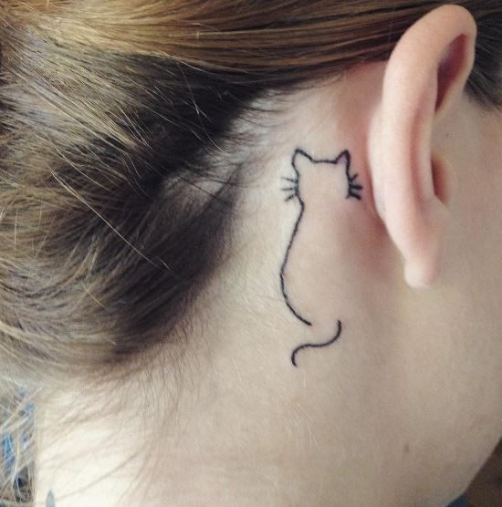 28 уникальных татуировок любителей кошек